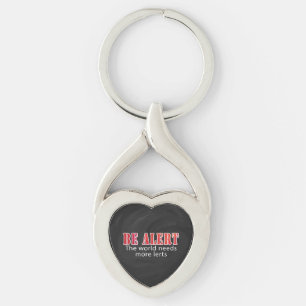 Be Alert Key Ring