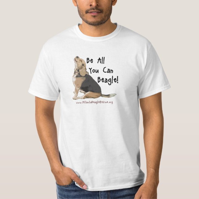 Be All You Can Beagle! Men's Tee (Front)
