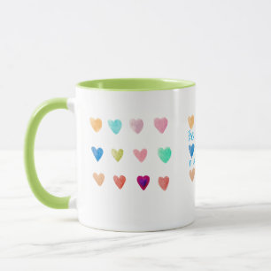 Be An Original In A World Of Copies Heart Mug