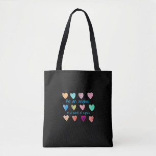 Be An Original In A World Of Copies Heart Tote Bag