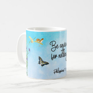 Be anxious for nothing Philippians 4:6 15 Coffee Mug