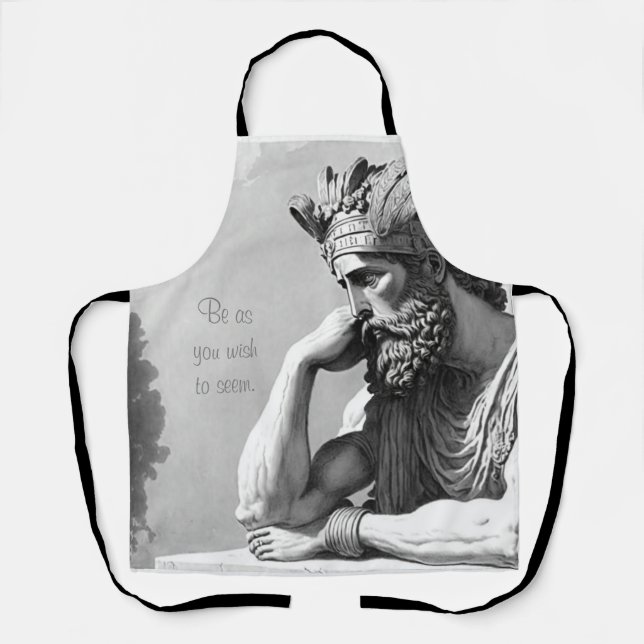 Be as you wish to seem apron (Front)