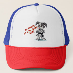 Be aware of Jiu Jitsu dog! Trucker Hat