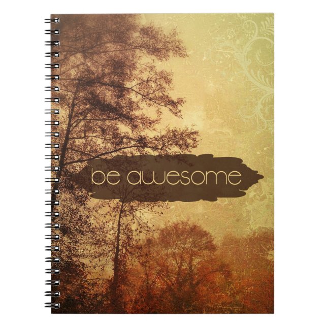 Be Awesome Notebook (Front)