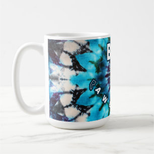 Be Awesome Tie Dye Design Coffee Mug