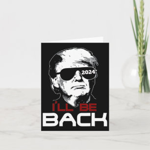 Be Back Trump 2024 Card