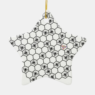 be bee different bees bee bees ceramic tree decoration