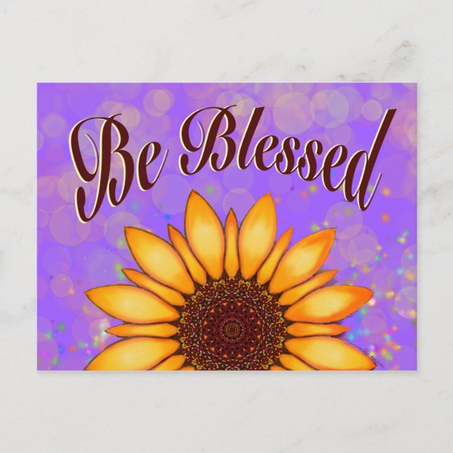 Be-Blessed Postcard (Front)