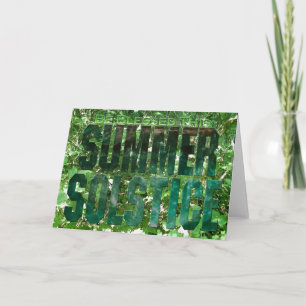 Be Blessed This Summer Solstice Card