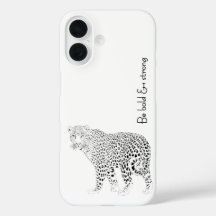 Be bold and strong inspired iPhone / iPad case