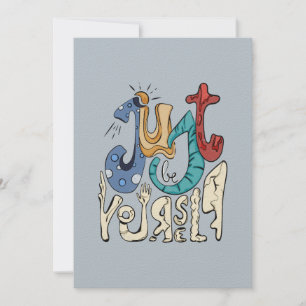 Be Bold, Be You: Just Be Yourself Invitation