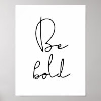 Be bold black font