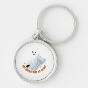 Be Boos Eat Drink And Be Scary Classic Key Ring