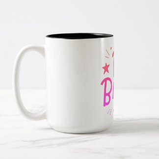 Be Brave, Motivation, Motivational Two-Tone Coffee Mug