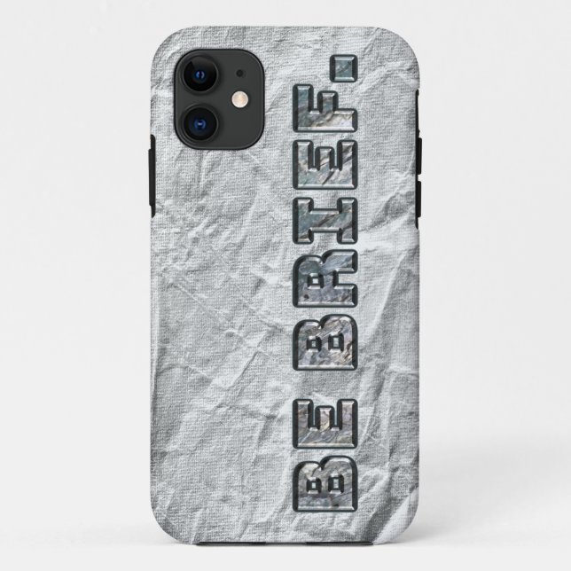 Be Brief.   Case-Mate iPhone Case (Back)