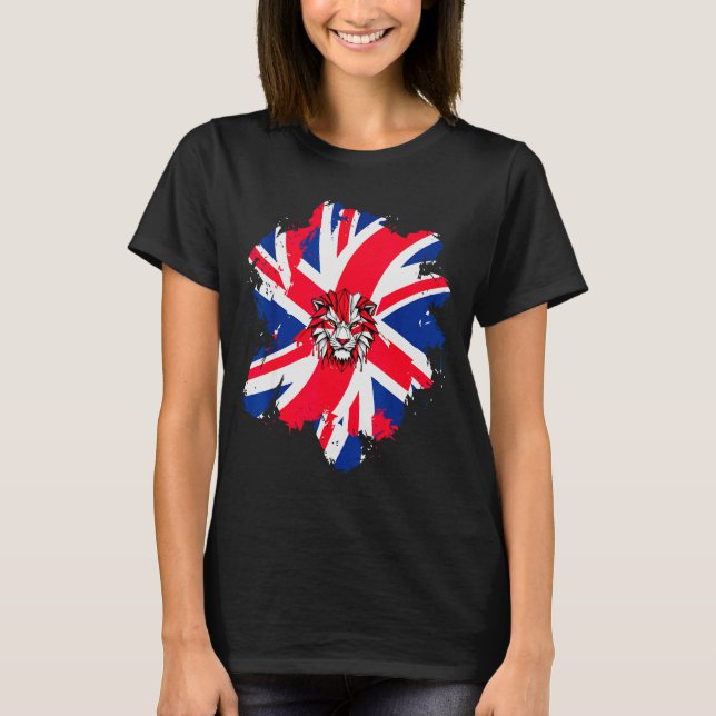 Be British Flag Uk Engli-shirt_1  T-Shirt (Front)
