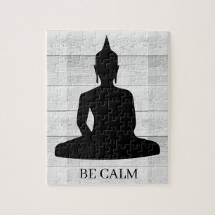 Be Calm Buddha Jigsaw Puzzle