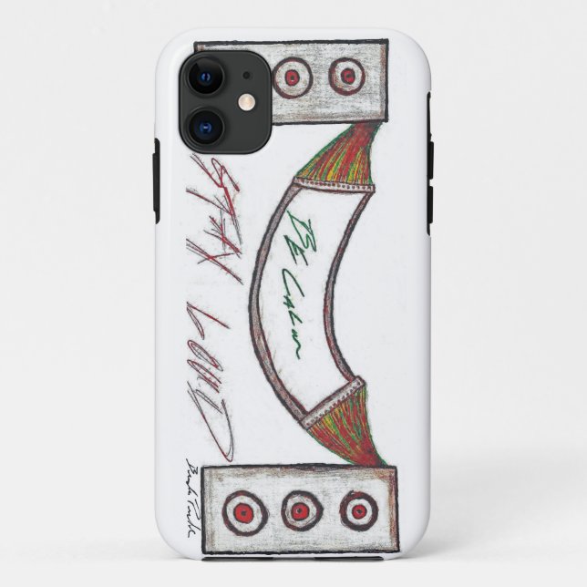Be Calm Stay Loud i phone case (Back)