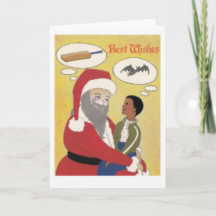 be careful what you wish for! holiday card