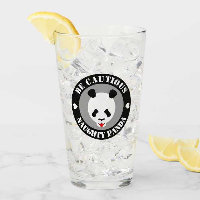 Be Cautious Naught Panda Glass (Front Ice)