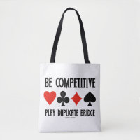 Be Competitive Play Duplicate Bridge Card Suits