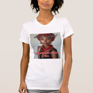 Be Confident White Short-Sleeve Women's T-shirt