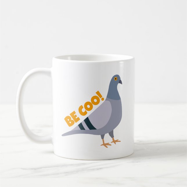 Be Coo Pigeon Mug (Left)