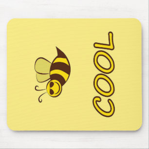 Be Cool, Bee Gifts ,I Love Bee, Beekeeping Gift Mouse Mat