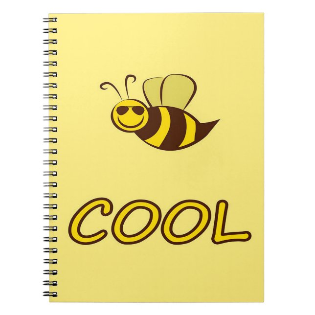Be Cool, Bee Gifts ,I Love Bee, Beekeeping Gift Notebook (Front)