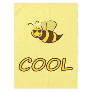 Be Cool, Bee Gifts ,I Love Bee, Beekeeping Gift Tablecloth
