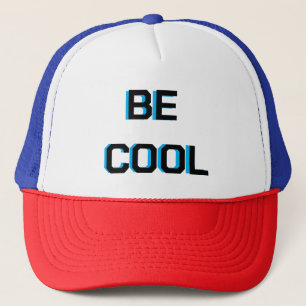 BE COOL Motivational cap Positive Vibes Grap