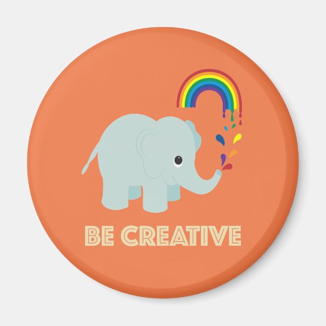 Be Creative Magnet (Front)