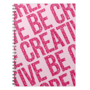 Be Creative Pattern Word Art Examples Pattern Art  Notebook