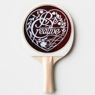 Be Creative Ping Pong Paddle