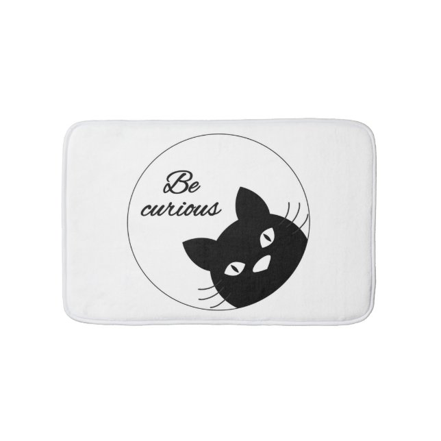 Be Curious Bath Mat (Front)