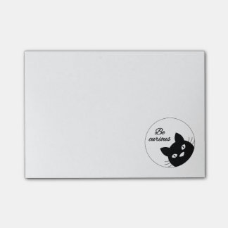 Be Curious Post-it Notes