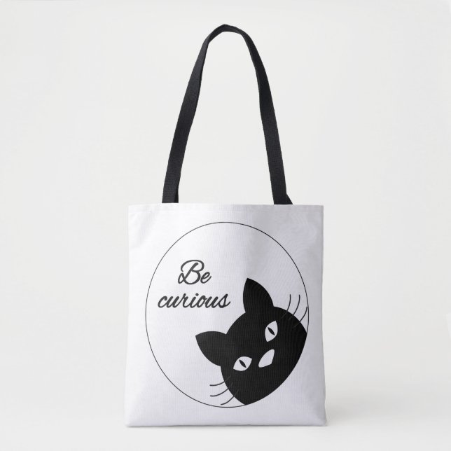Be Curious Tote Bag (Front)