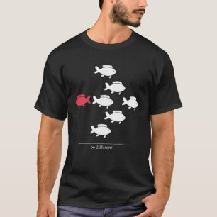 Be different be different swimming against the el T-Shirt