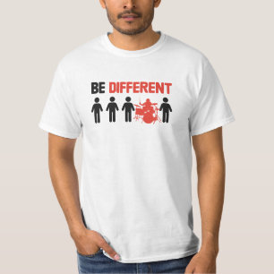 Be Different - Funny Drummer T-Shirt