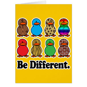 be different funny pattern ducky ducks