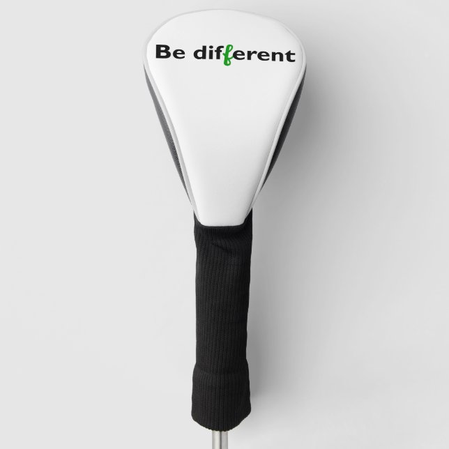 be different golf head cover (Front)
