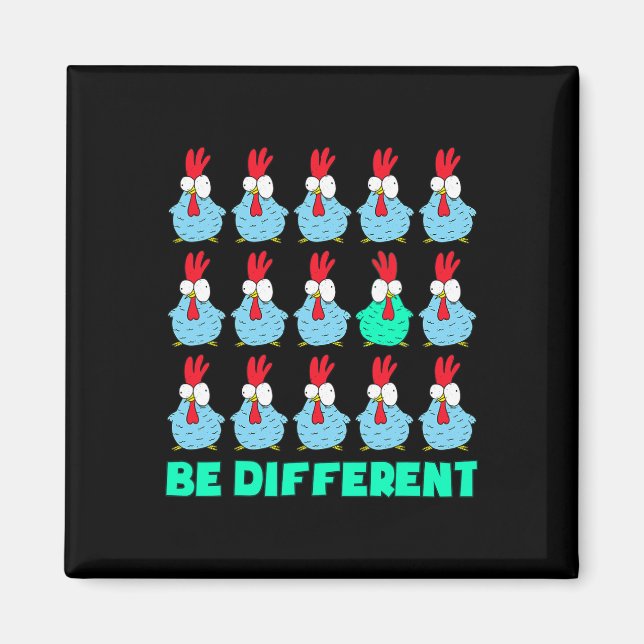 Be Different  Magnet (Front)