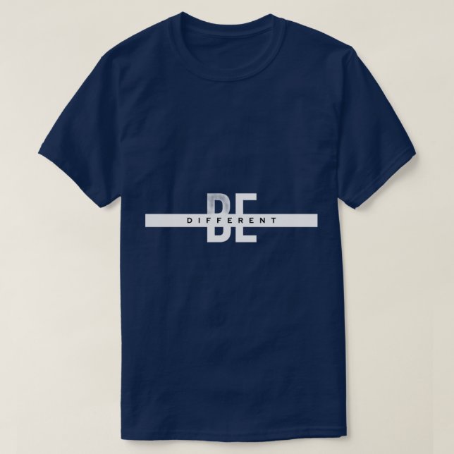 Be different men t-shirt (Design Front)