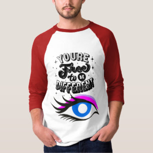 Be Different" Men's Slogan T-Shirt