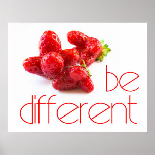 Be different poster