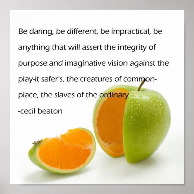 Be Different Poster (Front)