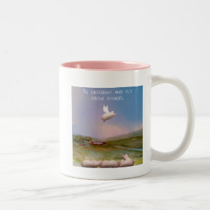 be different Two-Tone coffee mug