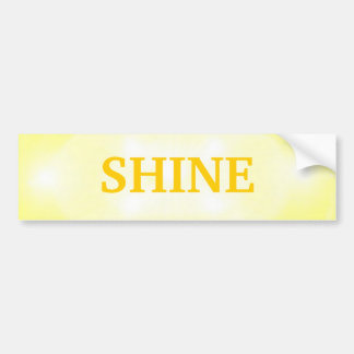 BE DIVINE, SHINE BUMPER STICKER