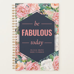 Be Fabulous Today   Personalised Planner