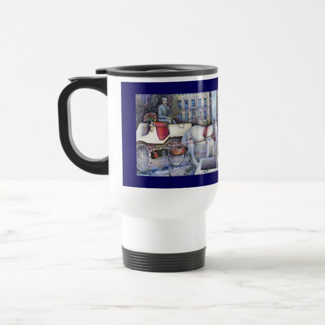 Be Far More Annoying Next Time Travel Mug (Left)